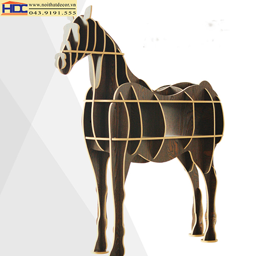 Kệ sách hình con ngựa KT - 016